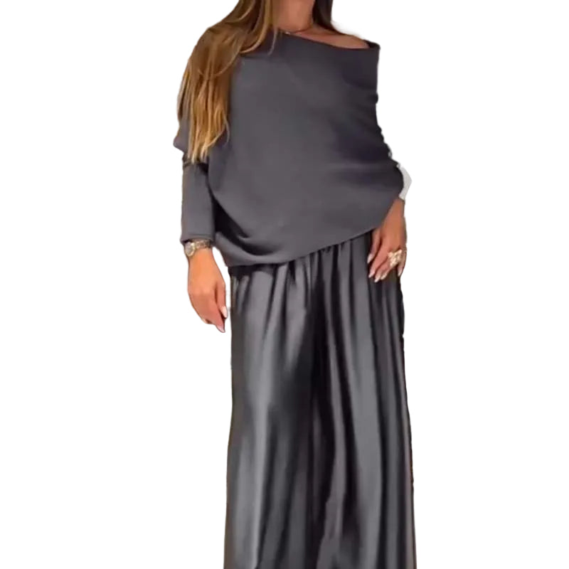 Ilana -Κομψό Φόρεμα με Έξω τους Ώμους (Elegant Off-Shoulder Dress)