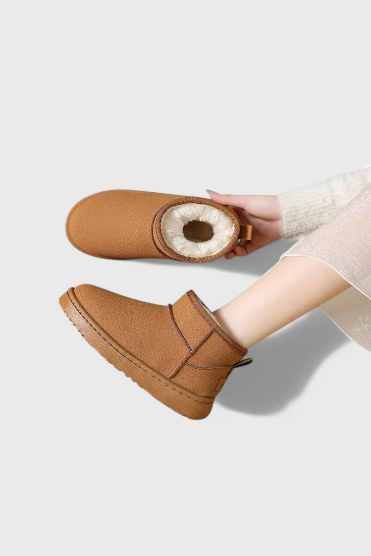 Adelaide Μποτάκια με Επένδυση από Shearling