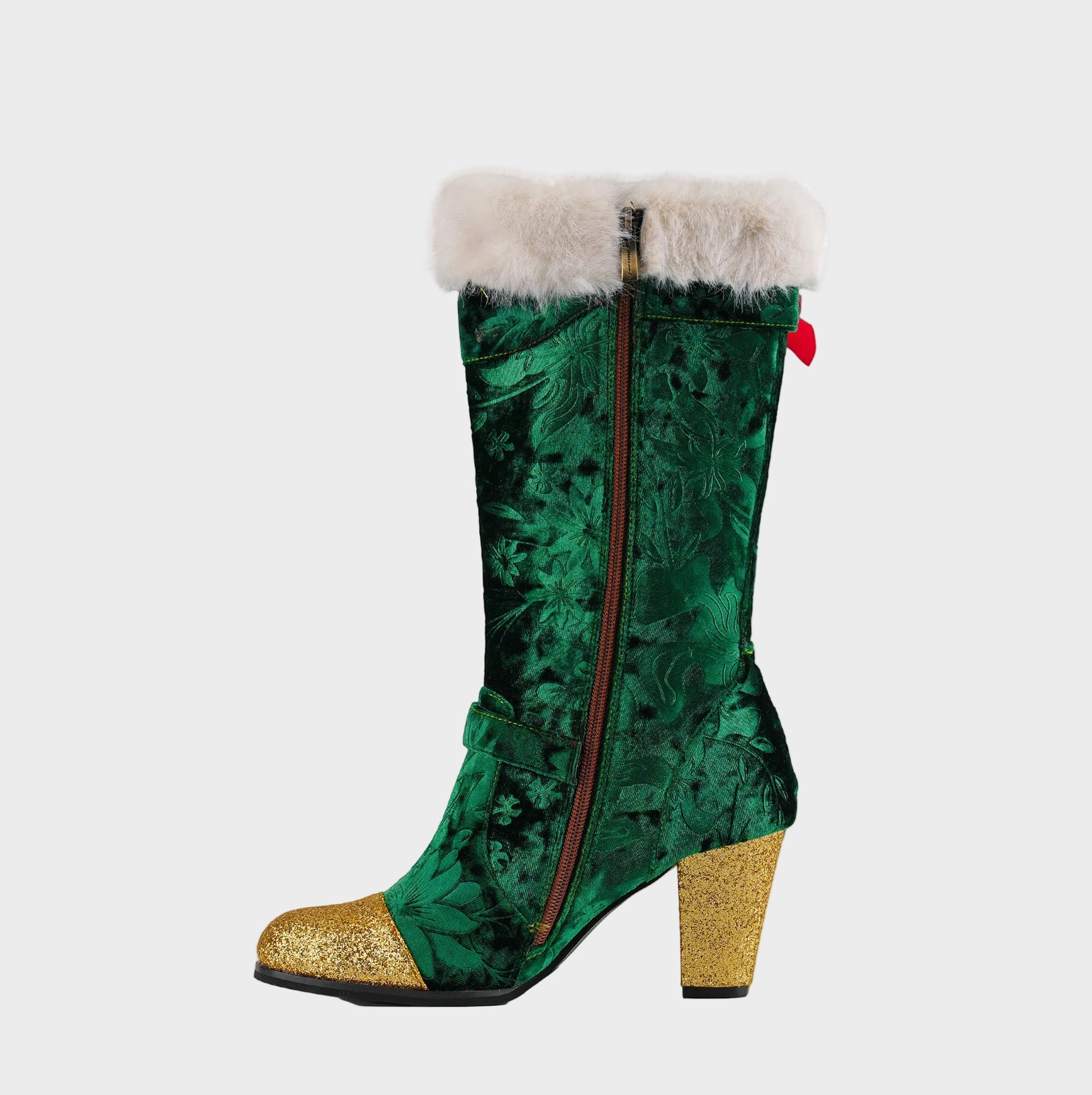 Grace | Βελούδινες Μπότες Christmas Charm