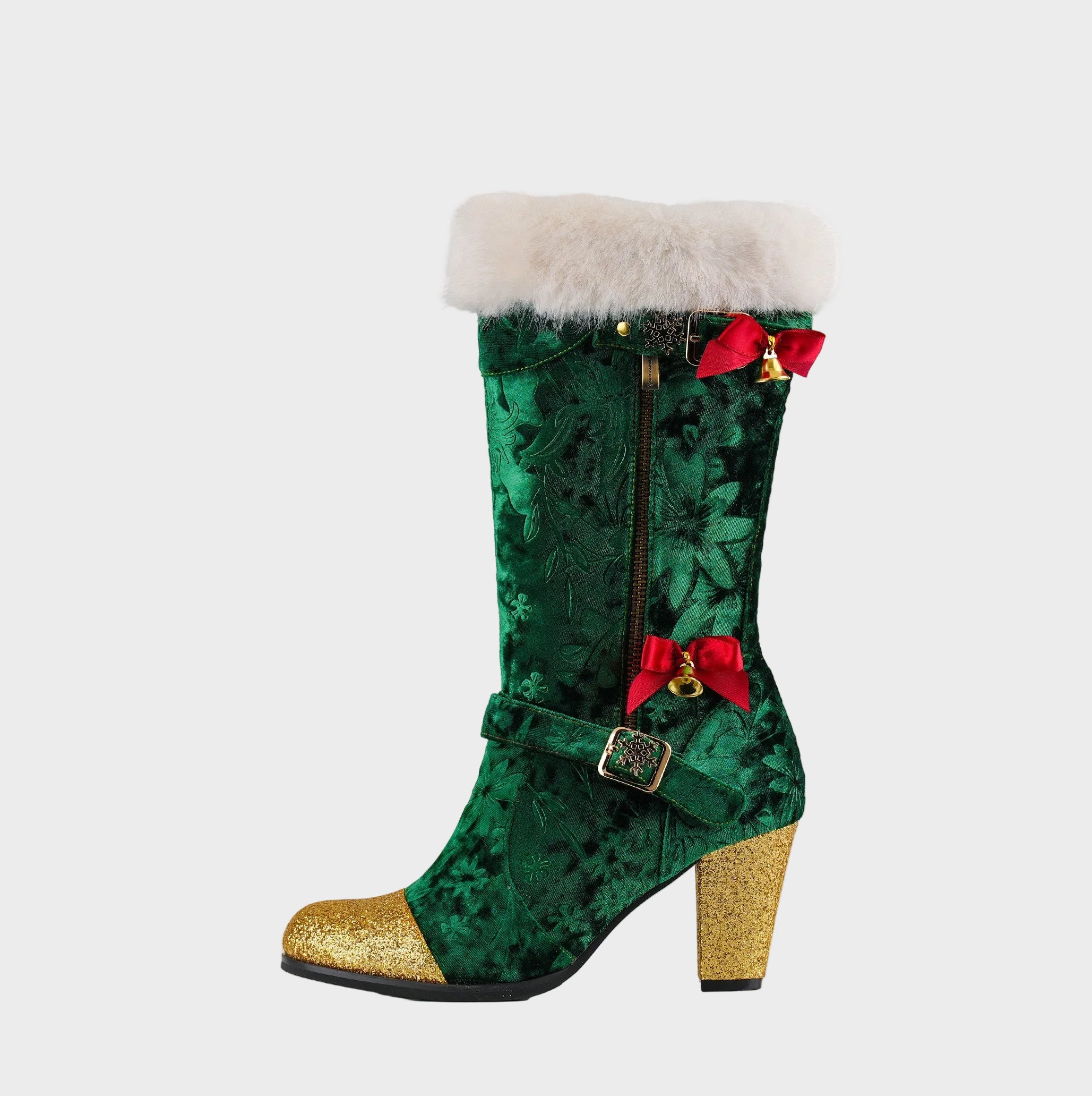 Grace | Βελούδινες Μπότες Christmas Charm