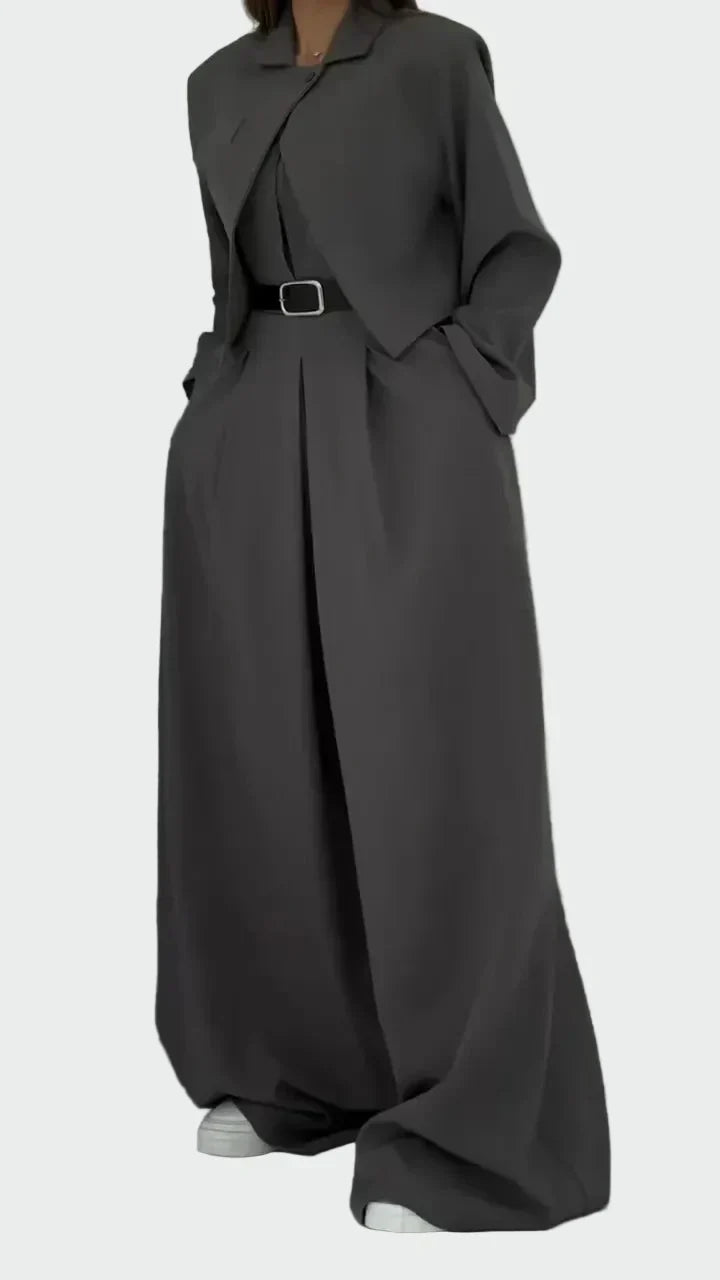 Σετ Μπαστιέ και Ζακέτα Στυλ Κομψό & Μοντέρνο