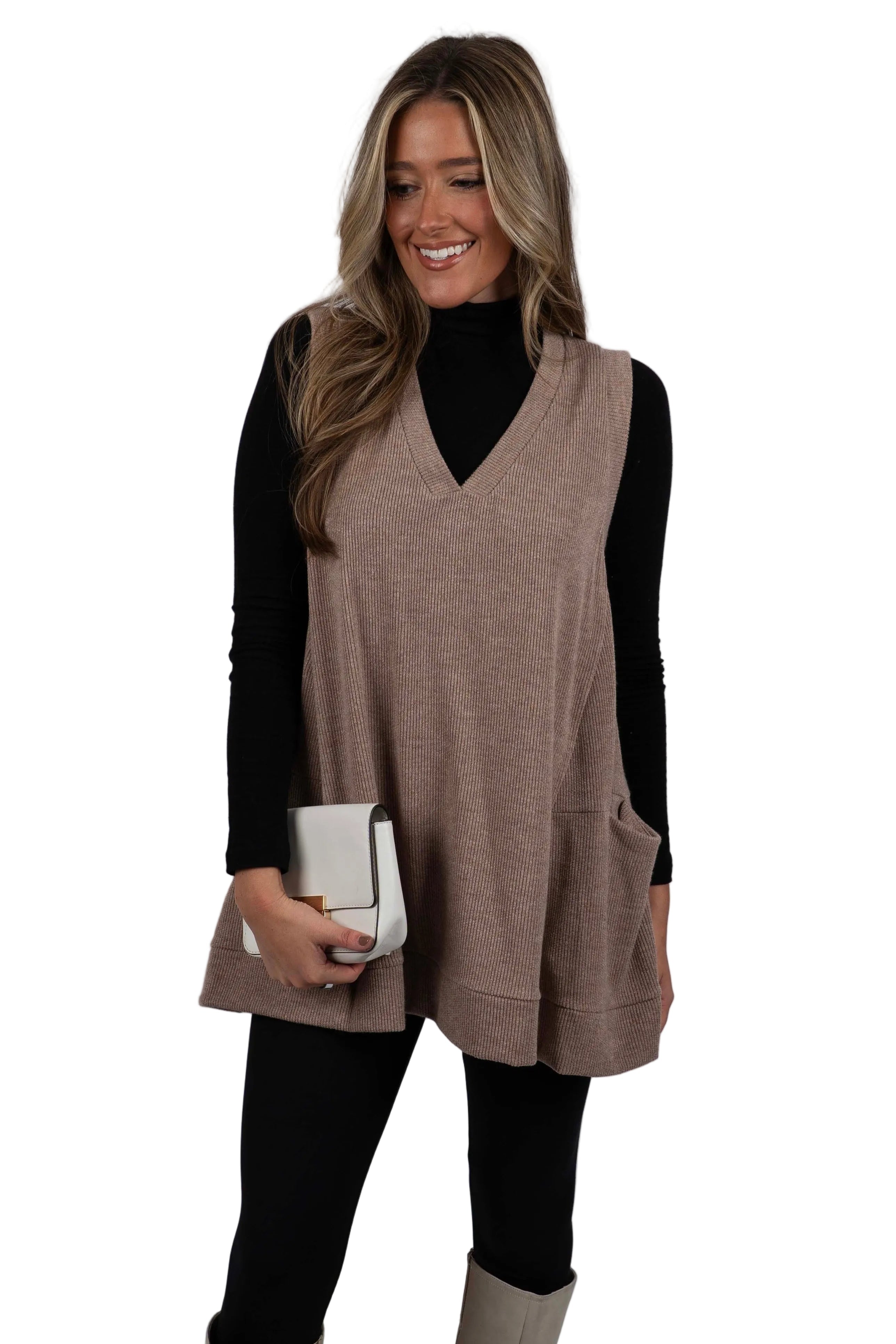 Nina | Πλεκτό Γιλέκο Need To Know (Need To Know Sweater Vest)