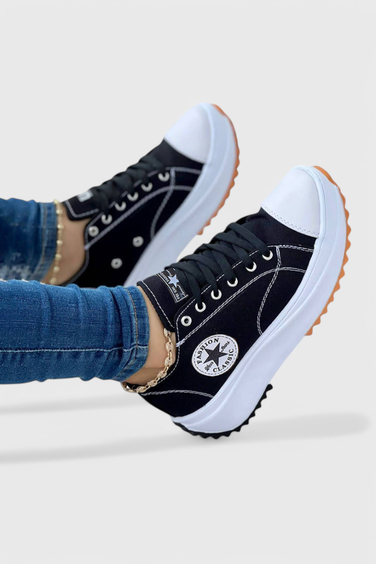 Taya Chunky Αθλητικά Παπούτσια από Καμβά