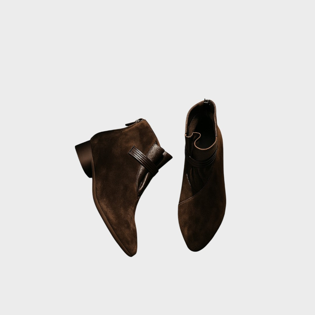 Vivienne | Μποτάκια από Suede