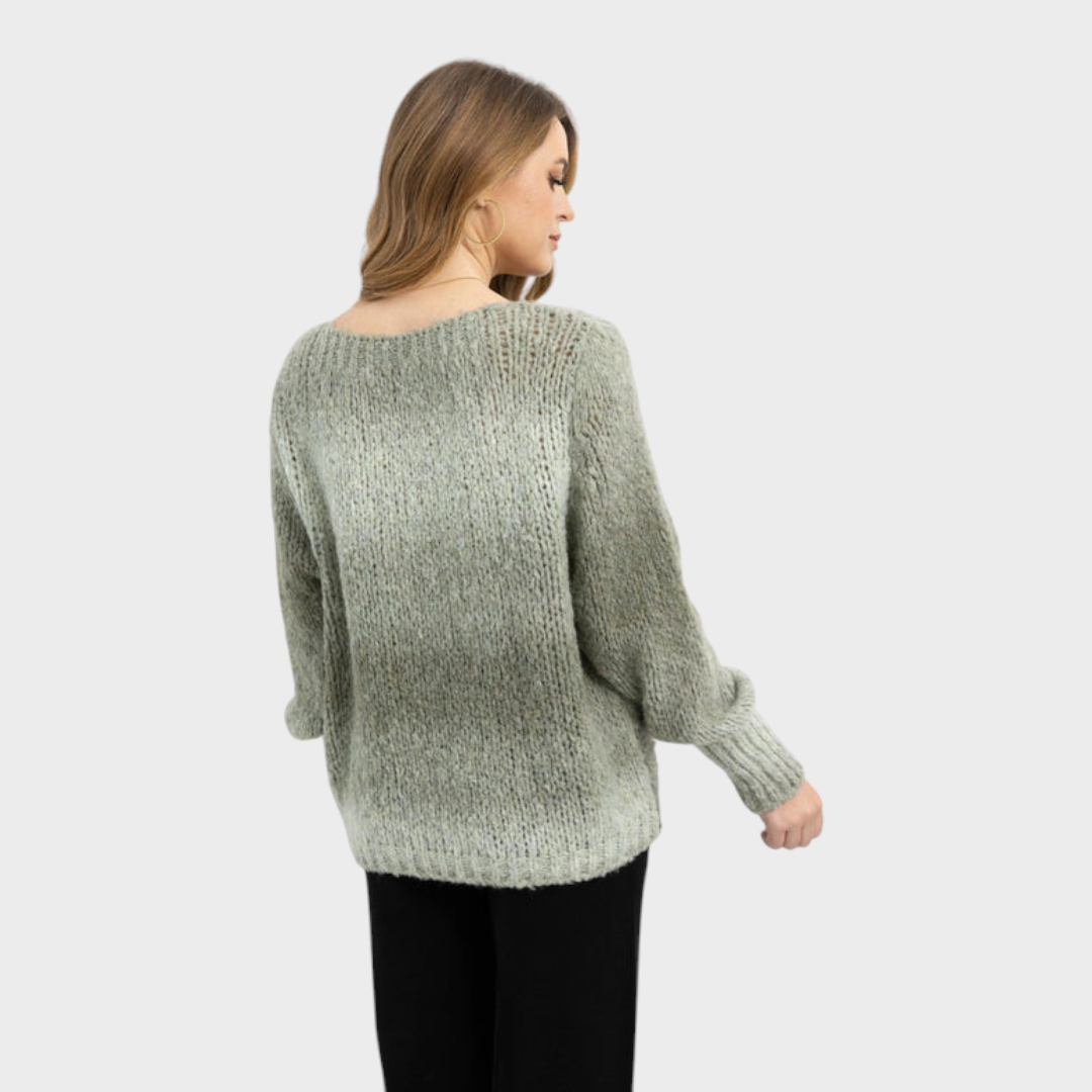 Zendaya | Χοντρή Πλεκτή Μπλούζα