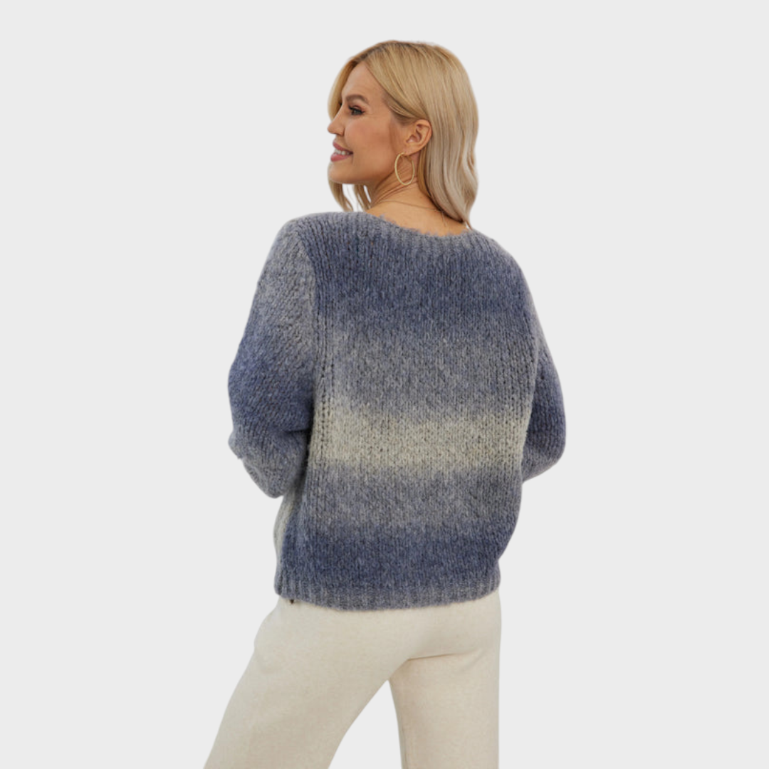 Zendaya | Χοντρή Πλεκτή Μπλούζα