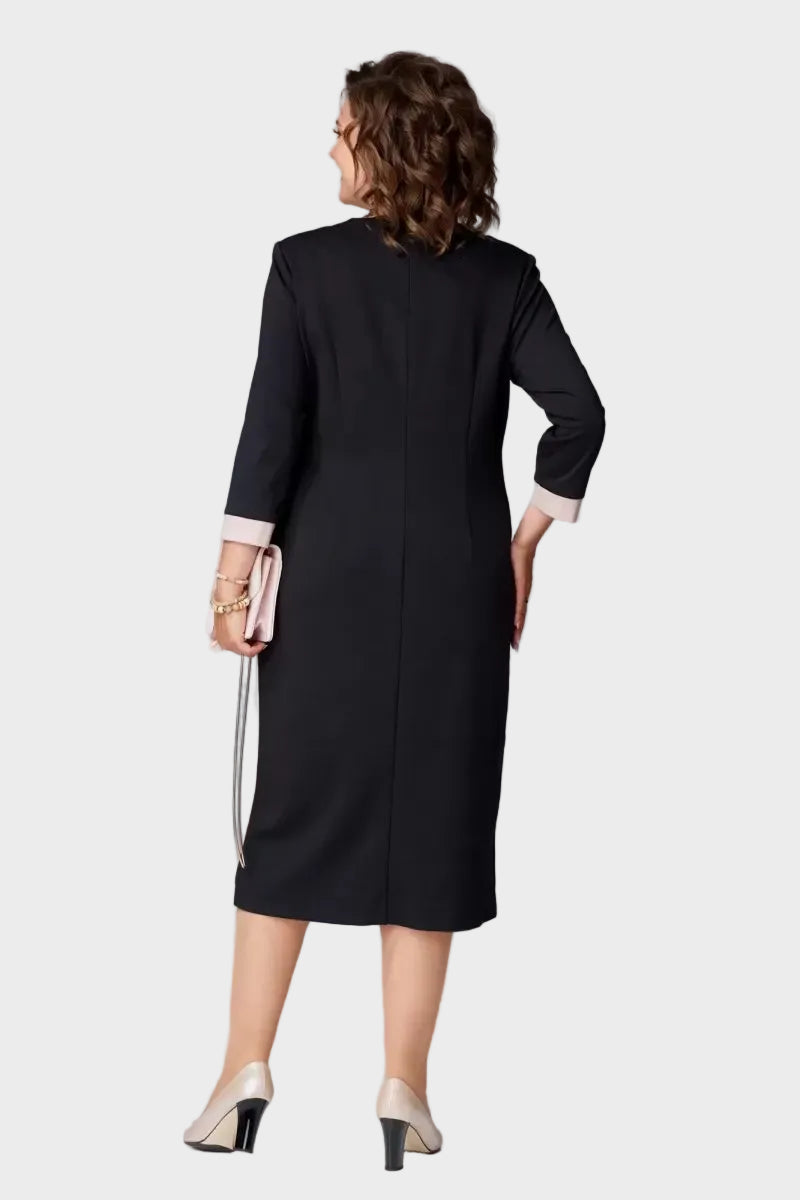 Alexa™ | Κομψό Φόρεμα με V-λαιμόκοψη