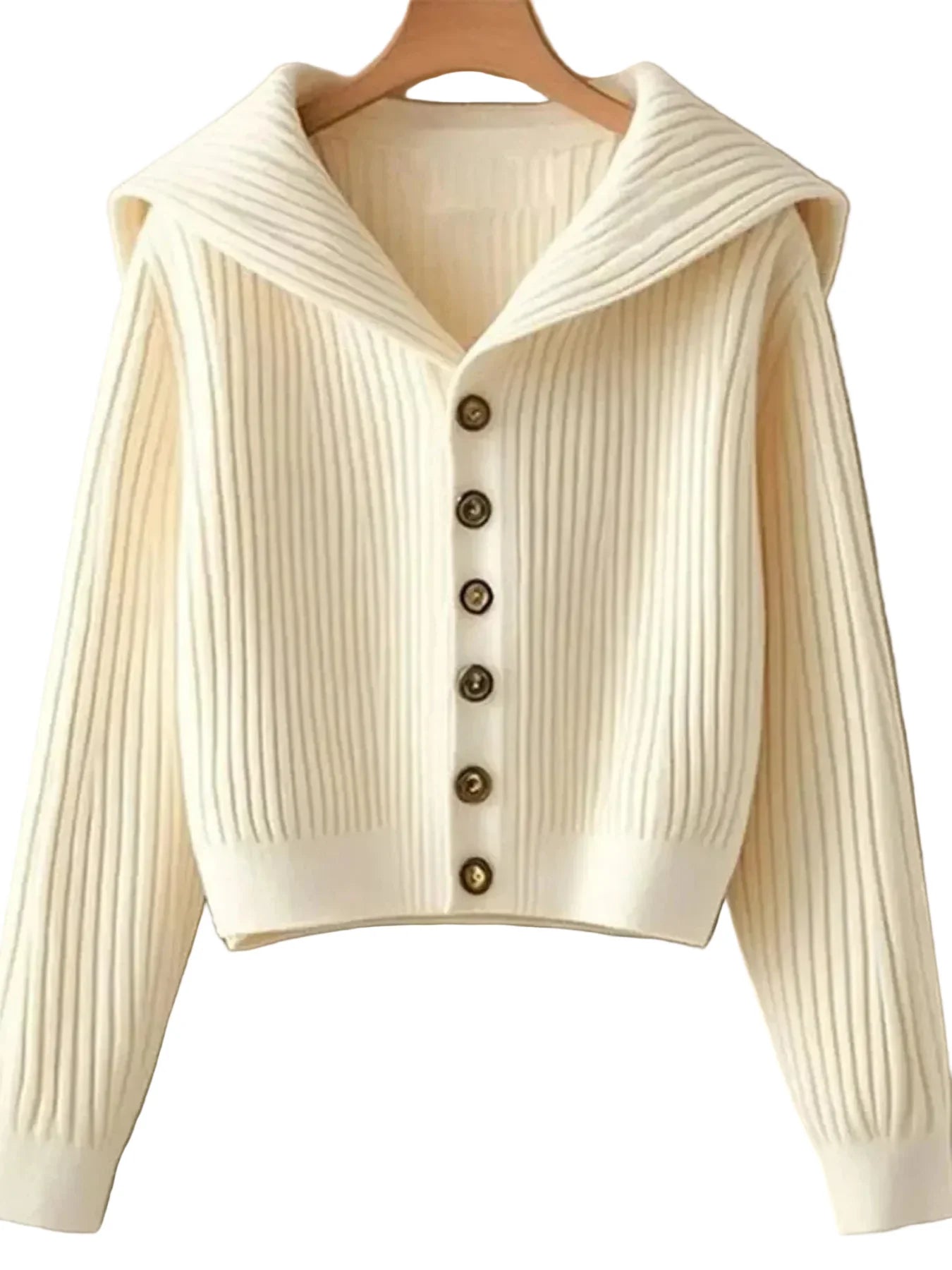 Melina - Πλεκτή Ζακέτα Rib (Rib Knit Cardigan)