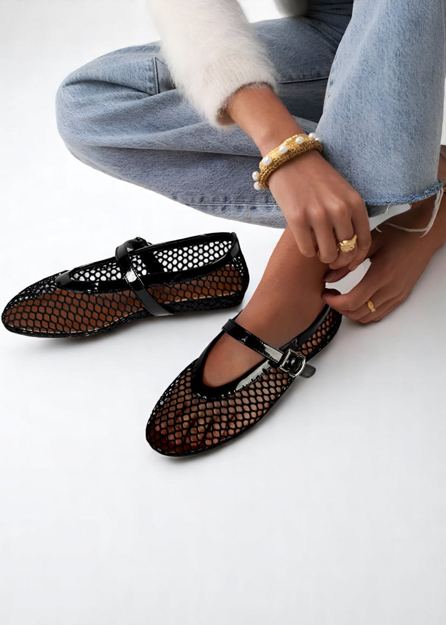 Luna – Mesh Flats με Μοντέρνο &amp; Δηλωτικό Στυλ