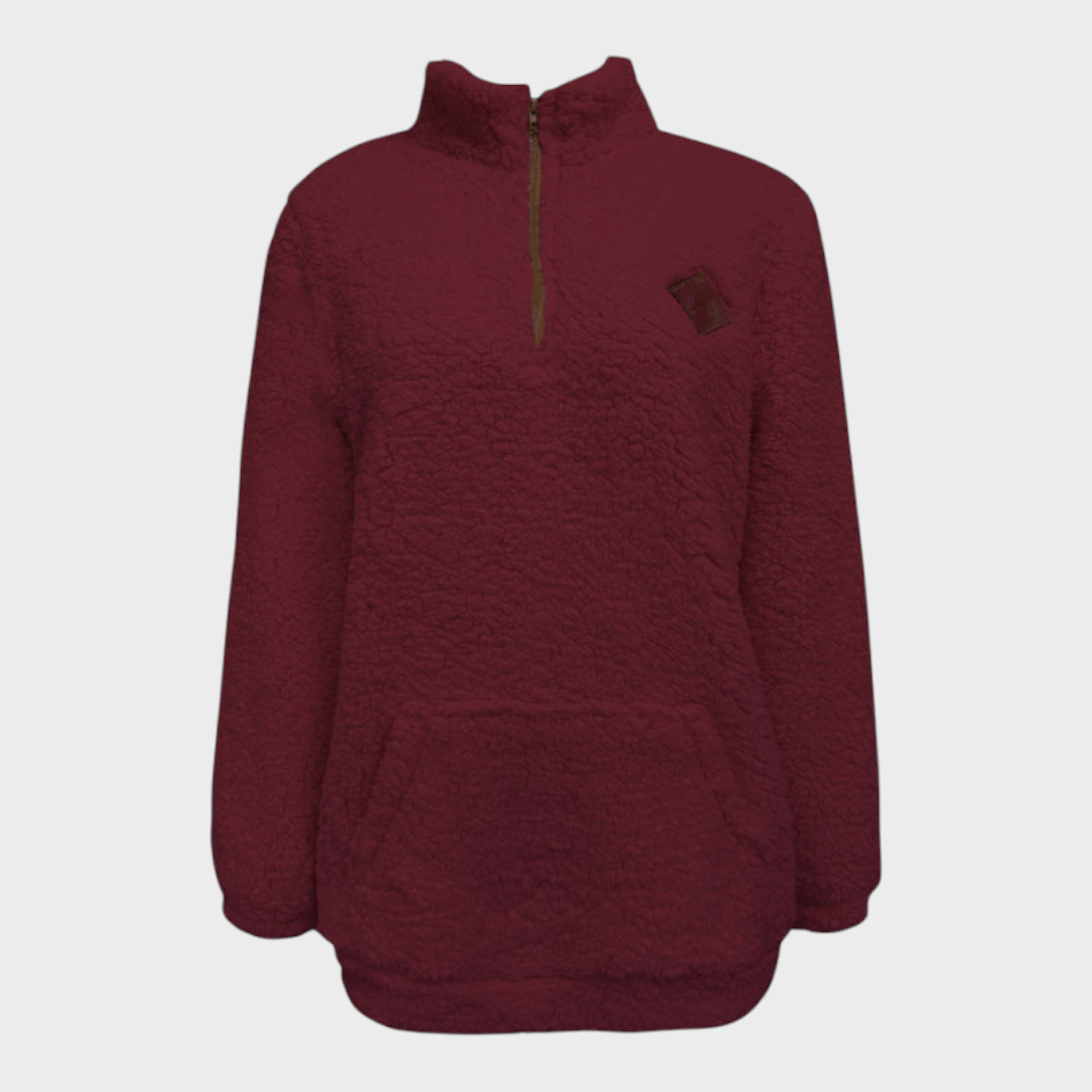 Eloise | Φούτερ με επένδυση από φλις και φερμουάρ