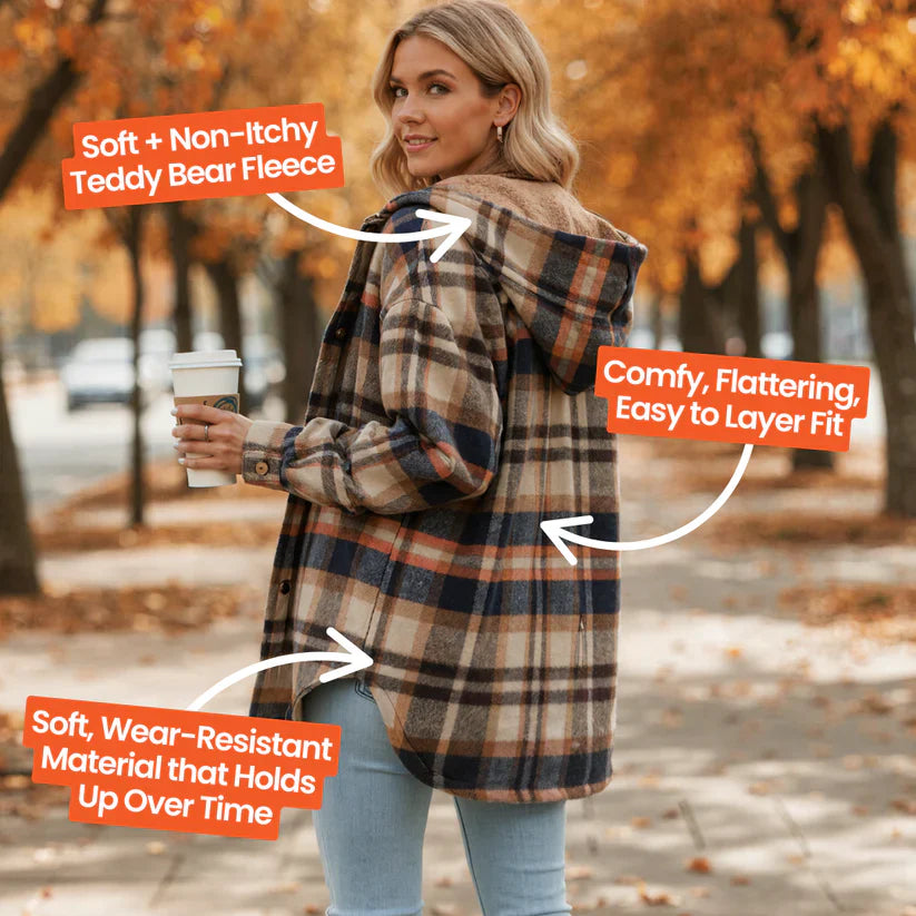 Debb Ζεστό Φανελένιο Μπουφάν Teddy