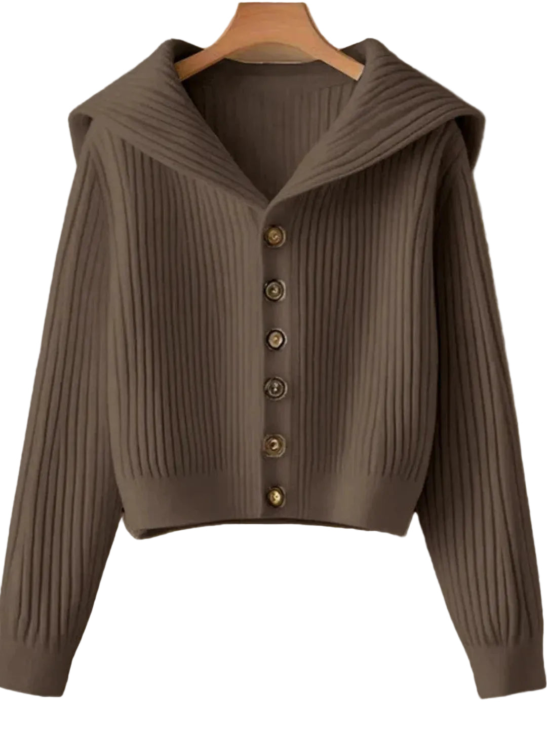 Melina - Πλεκτή Ζακέτα Rib (Rib Knit Cardigan)