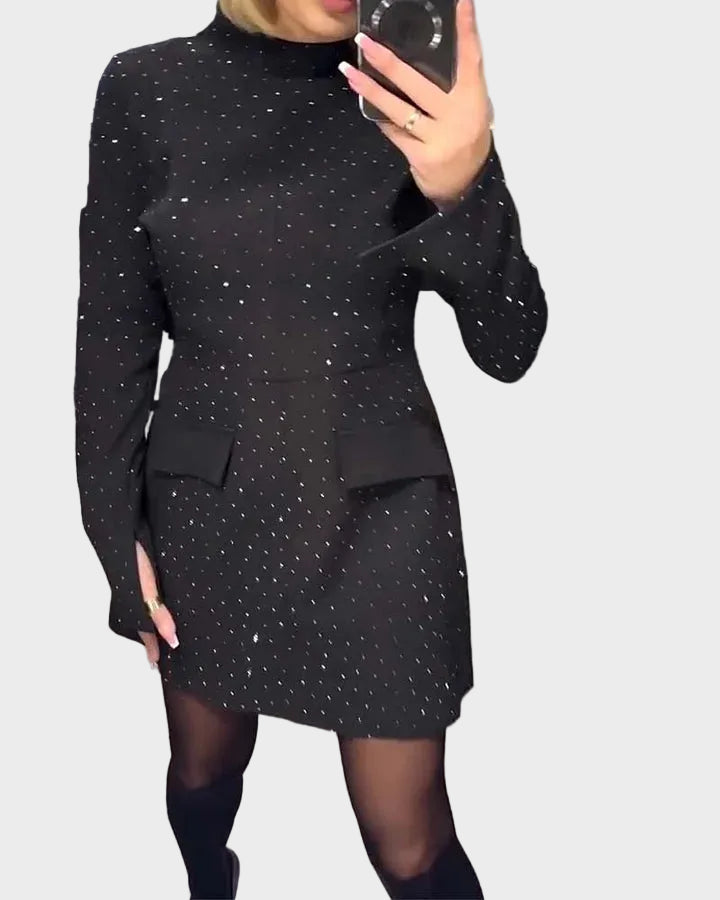 Kenzleigh - Κομψό Φόρεμα με Λάμψη