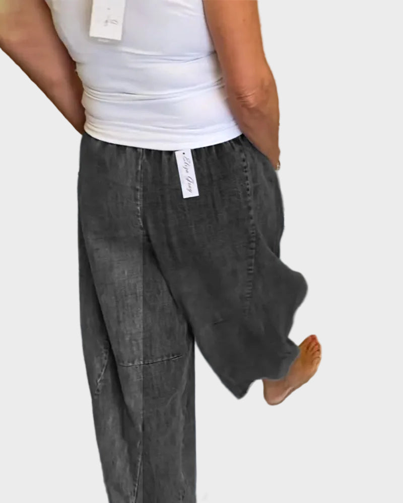 Gwen| Χαλαρό Τζιν με Ελαστική Μέση