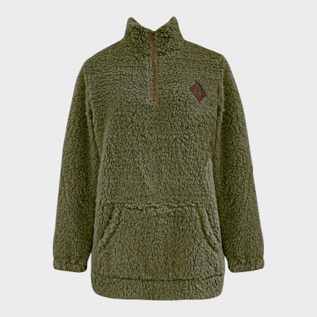 Eloise | Φούτερ με επένδυση από φλις και φερμουάρ