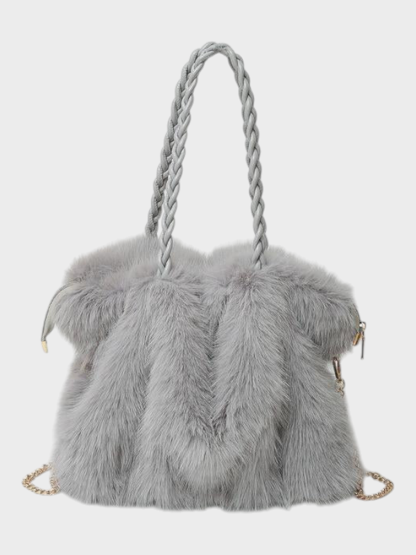 Charlotte | Πολυλειτουργική Τσάντα Ώμου από Βελούδο