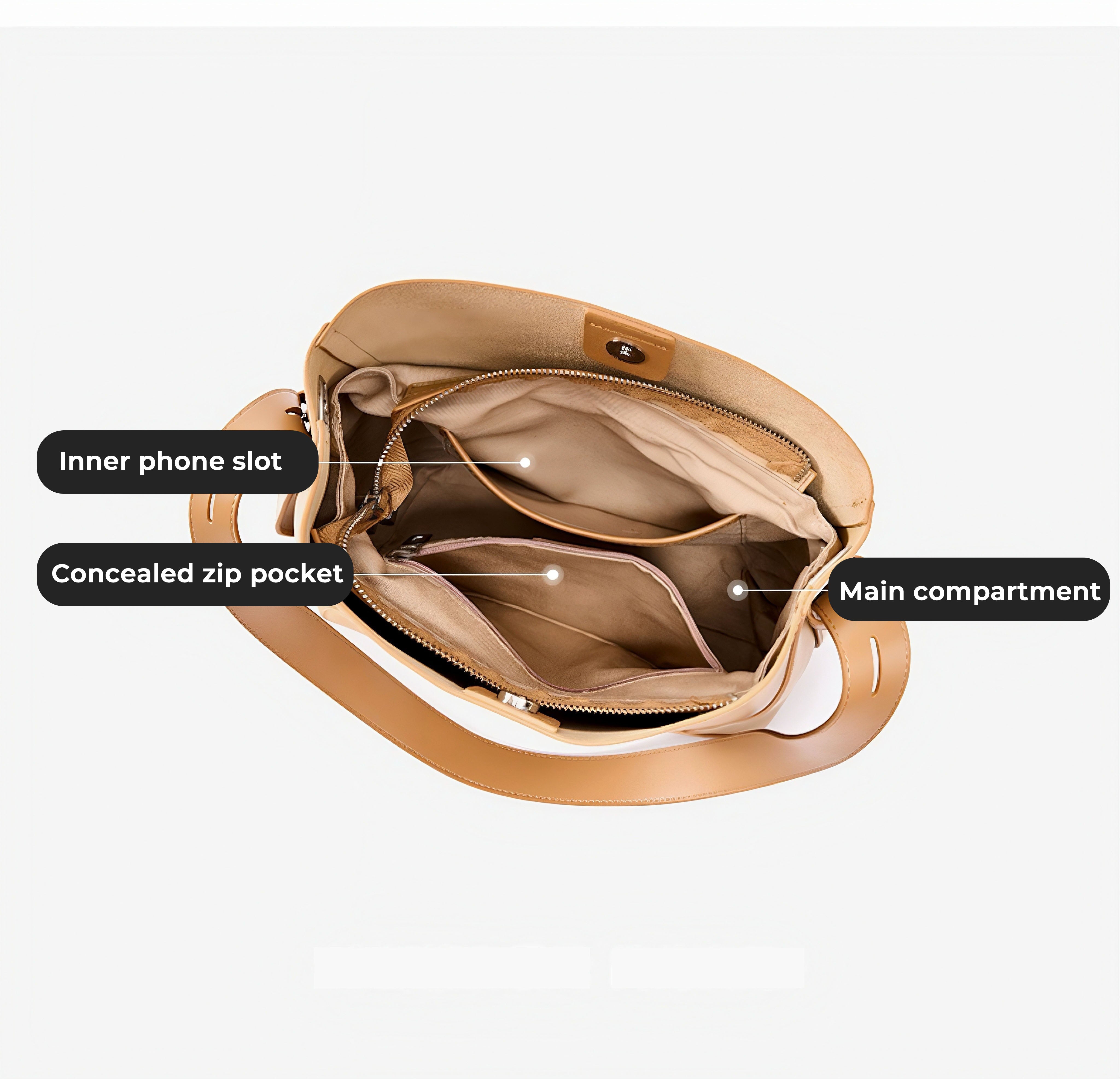 Δωροθέα | Διαγώνια τσάντα &amp; τσάντα ώμου υπερμεγέθους