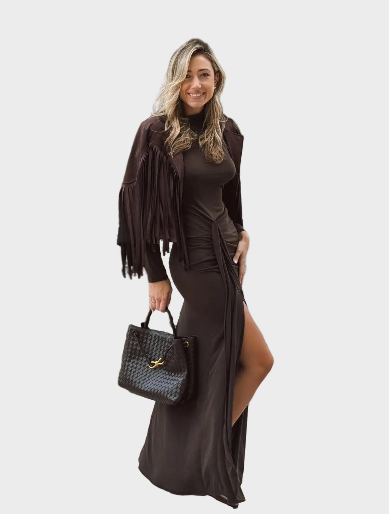 Evie | Φόρεμα μακρυμάνικο μάξι