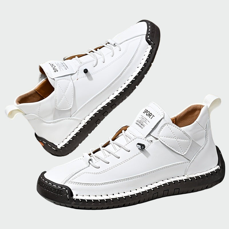 Ορθοπεδικές δερμάτινες μπότες αστραγάλου