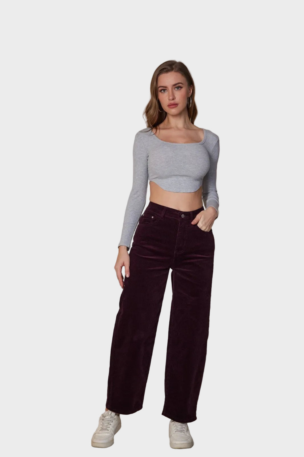 Freya | Κοτλέ παντελόνι balloon