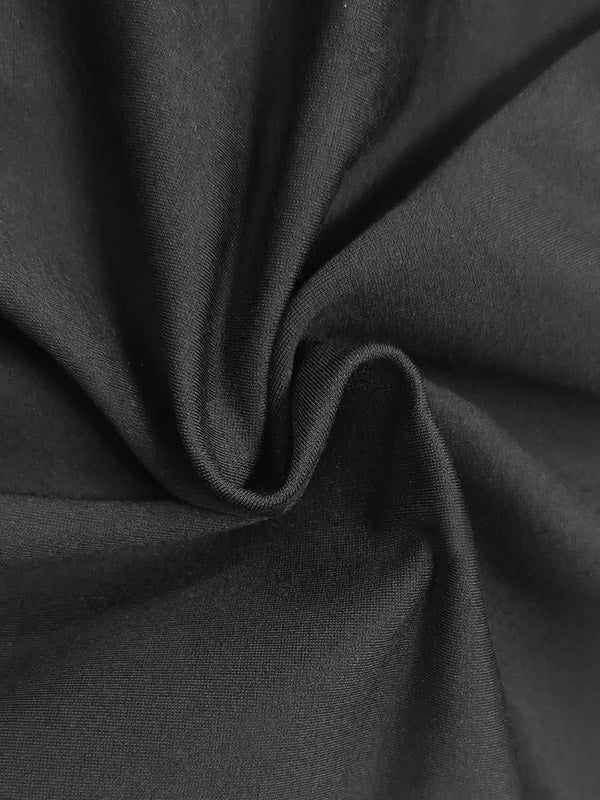 Viera Σετ Πλεκτό Φόρεμα Δύο Τεμαχίων με Ρίγες σε Αντίθεση