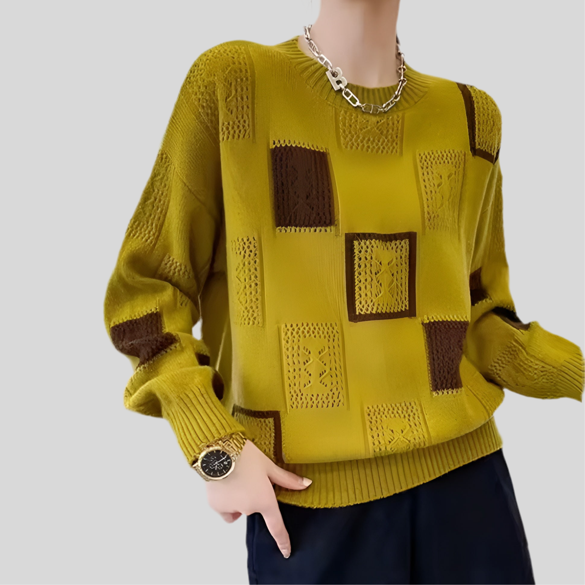 Alida - Σικ Γυναικείο Πουλόβερ 