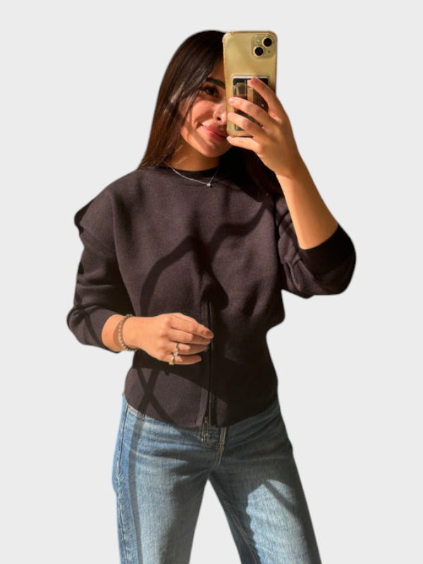 Antonia | Πλεκτό Τοπ με Μάκρος