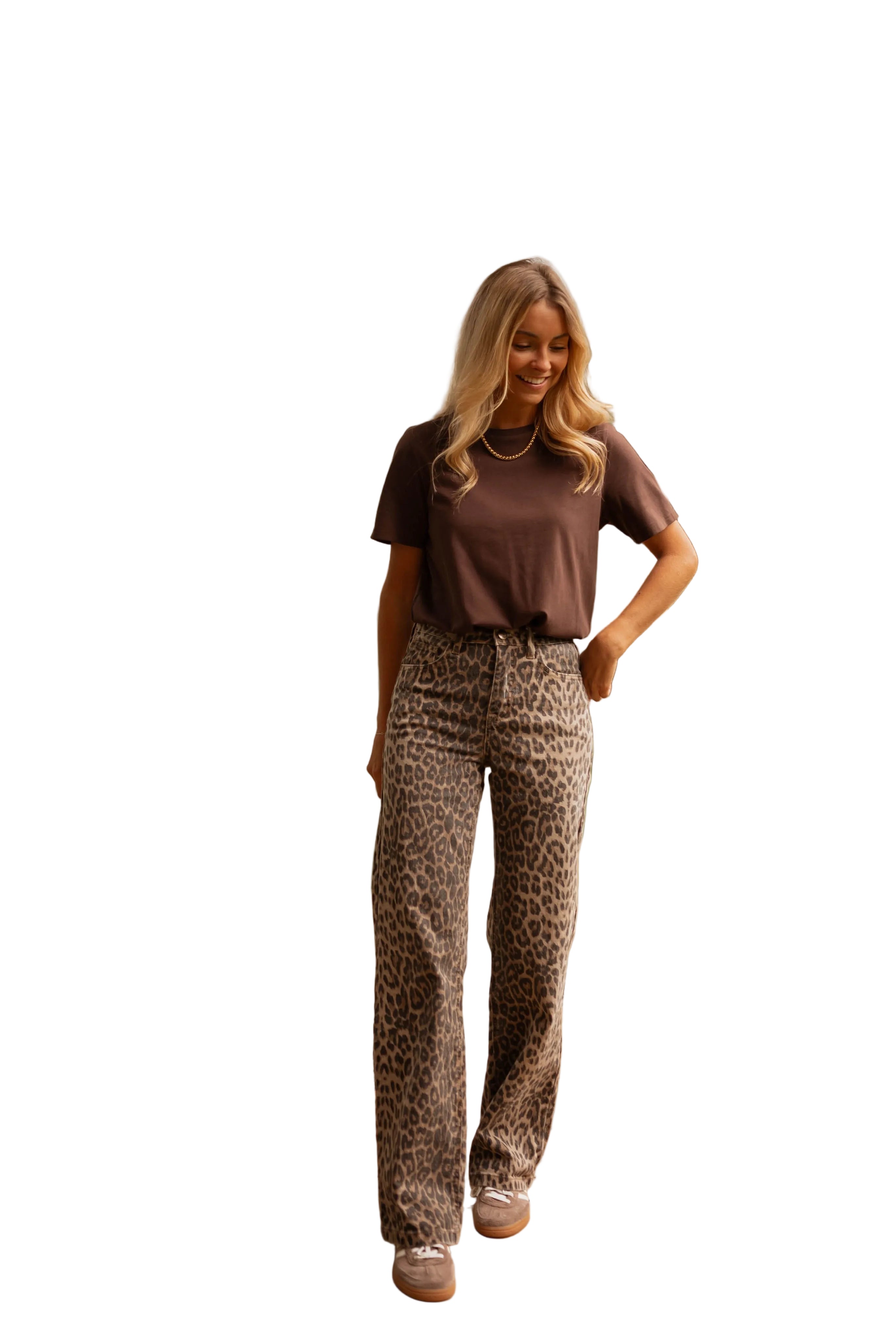 Steph | Τζιν Παντελόνι Leopard Max (Leopard Max Jeans)