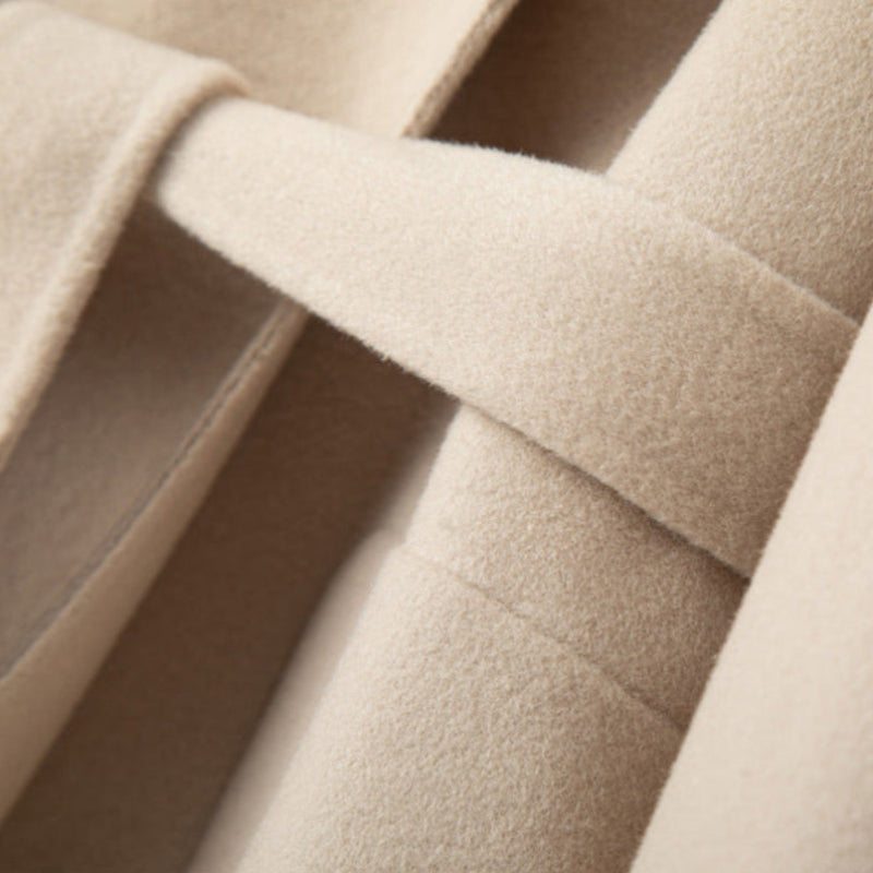 Arianne | Παλτό από Μαλλί με Ζώνη