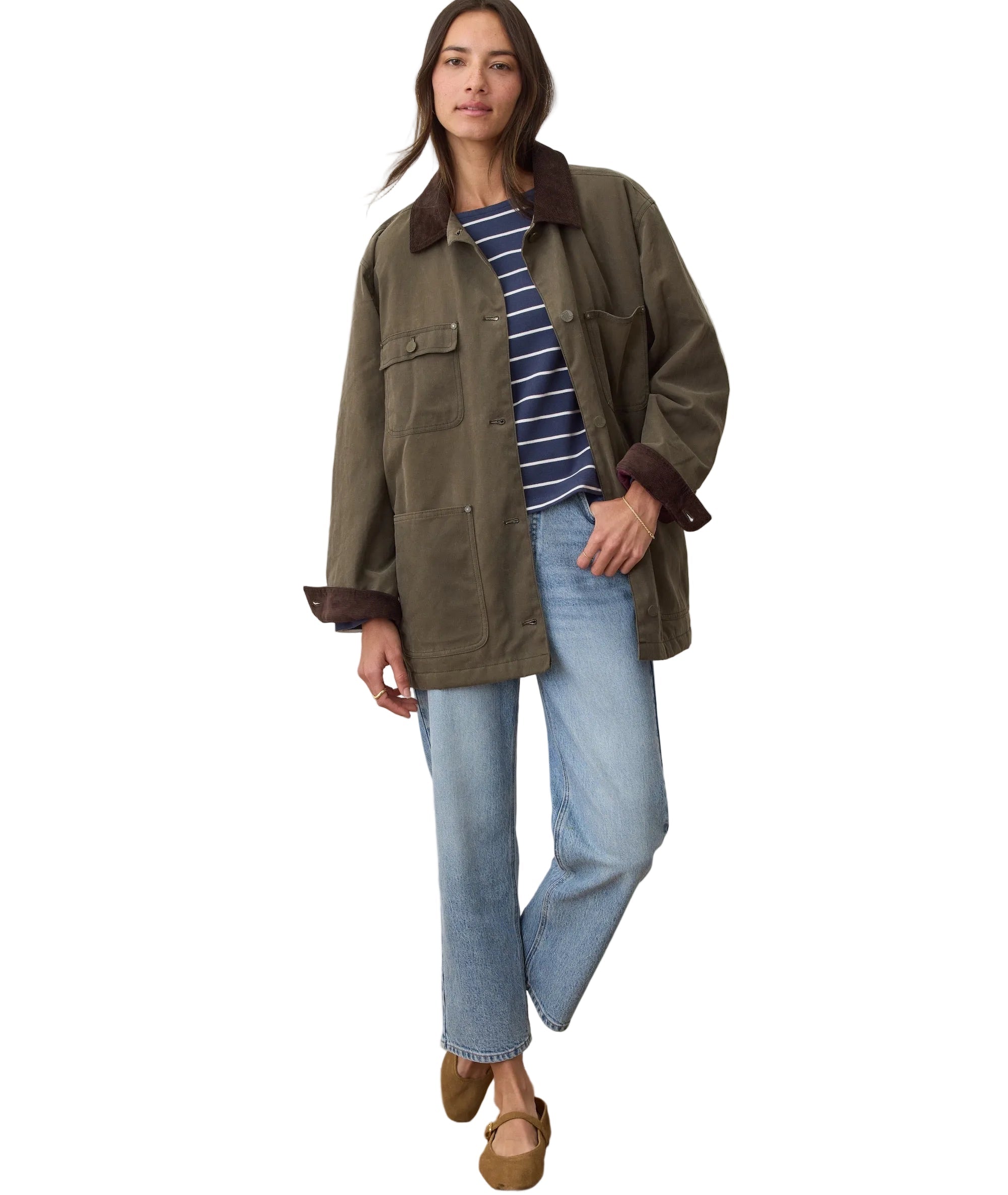 Riley | Κερωμένο Barn Jacket (Waxed Barn Jacket)