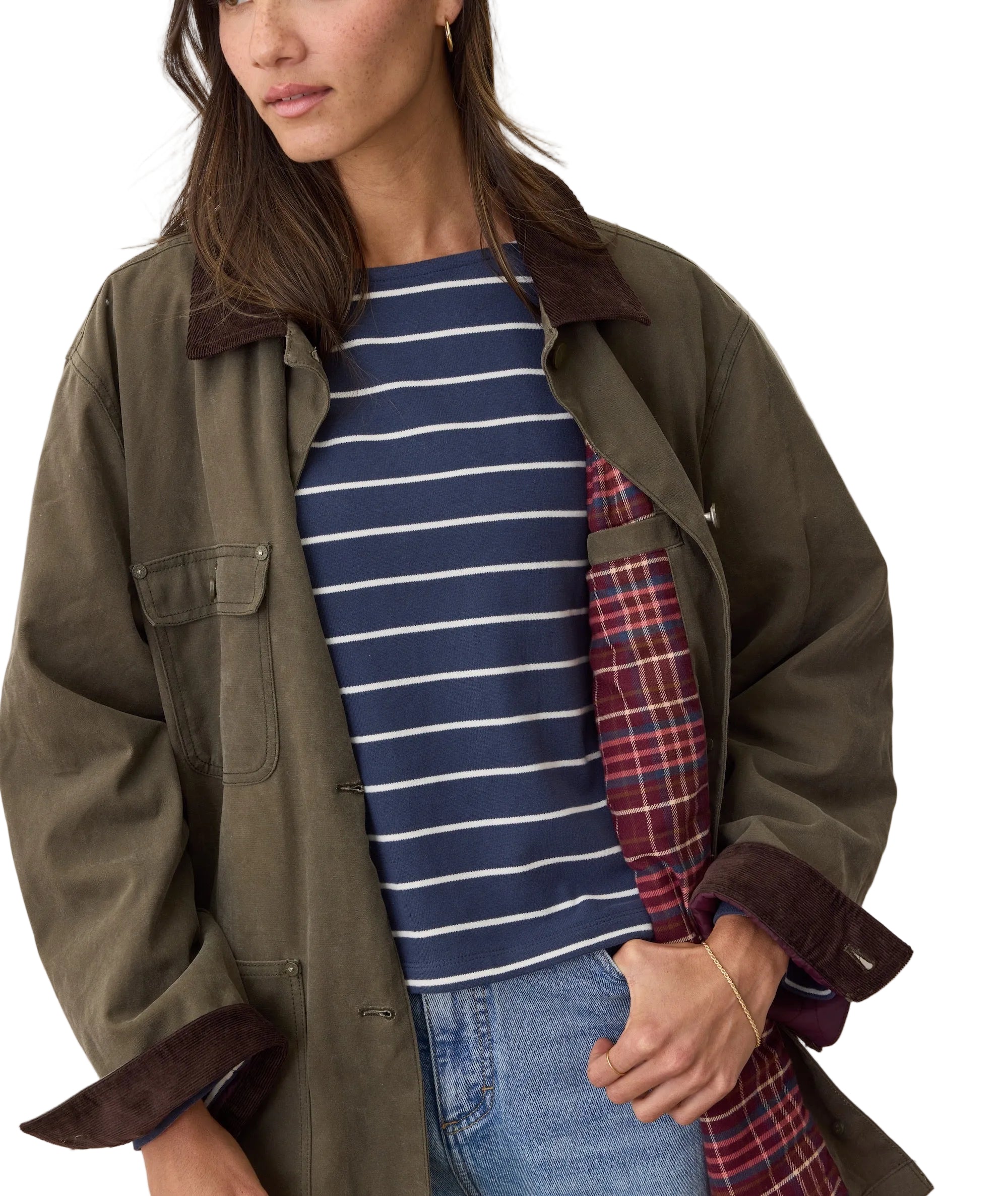 Riley | Κερωμένο Barn Jacket (Waxed Barn Jacket)