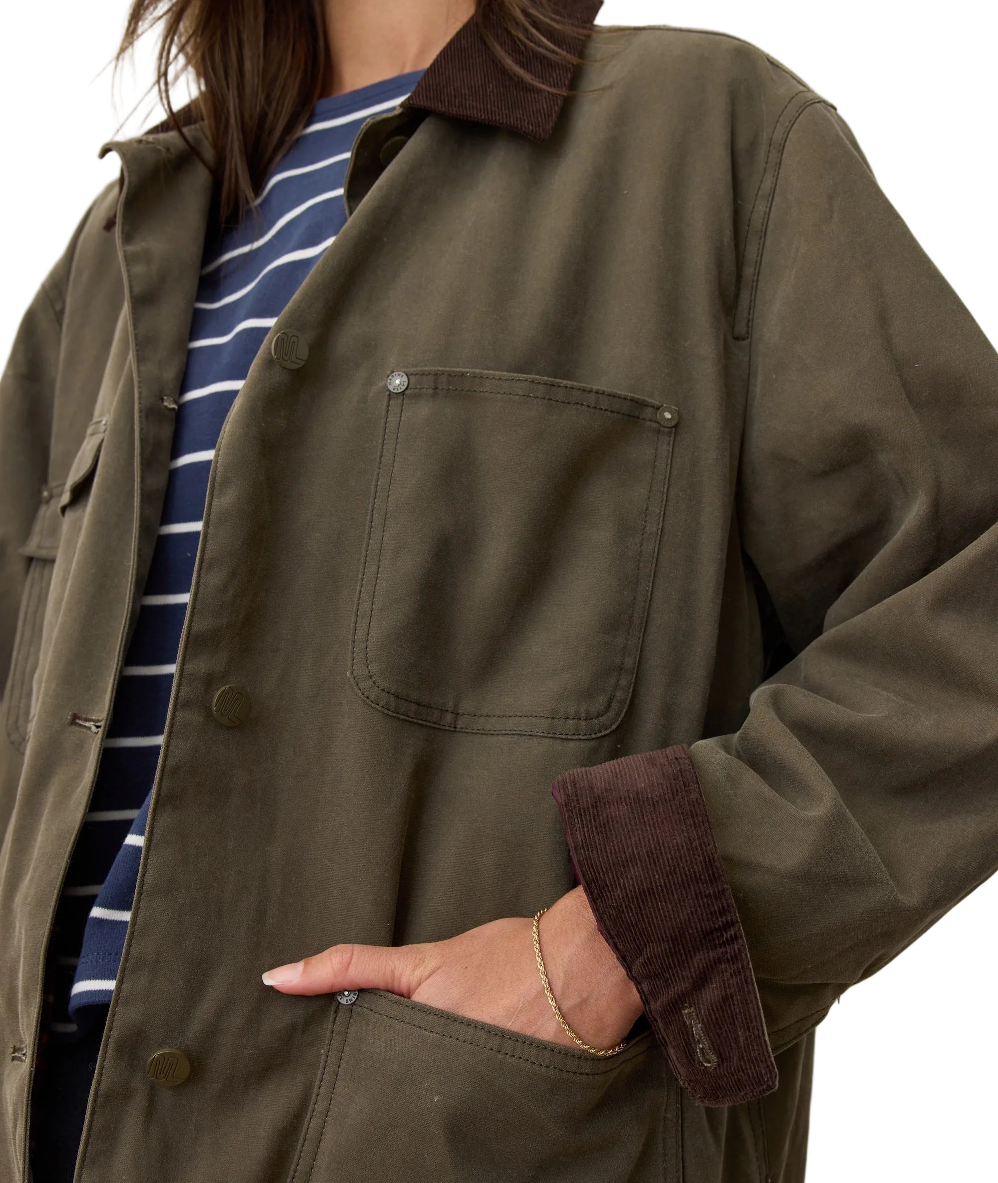 Riley | Κερωμένο Barn Jacket (Waxed Barn Jacket)