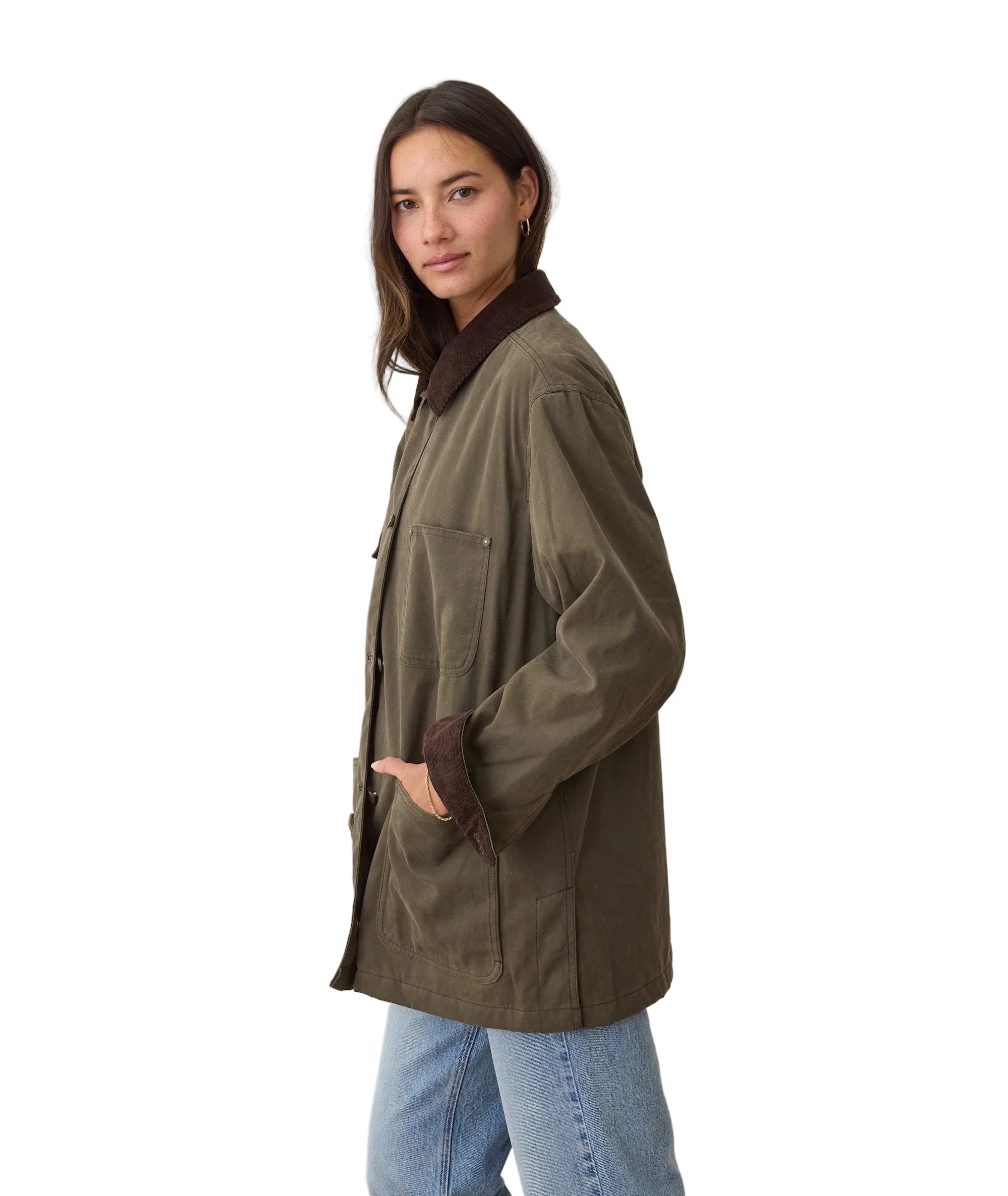 Riley | Κερωμένο Barn Jacket (Waxed Barn Jacket)