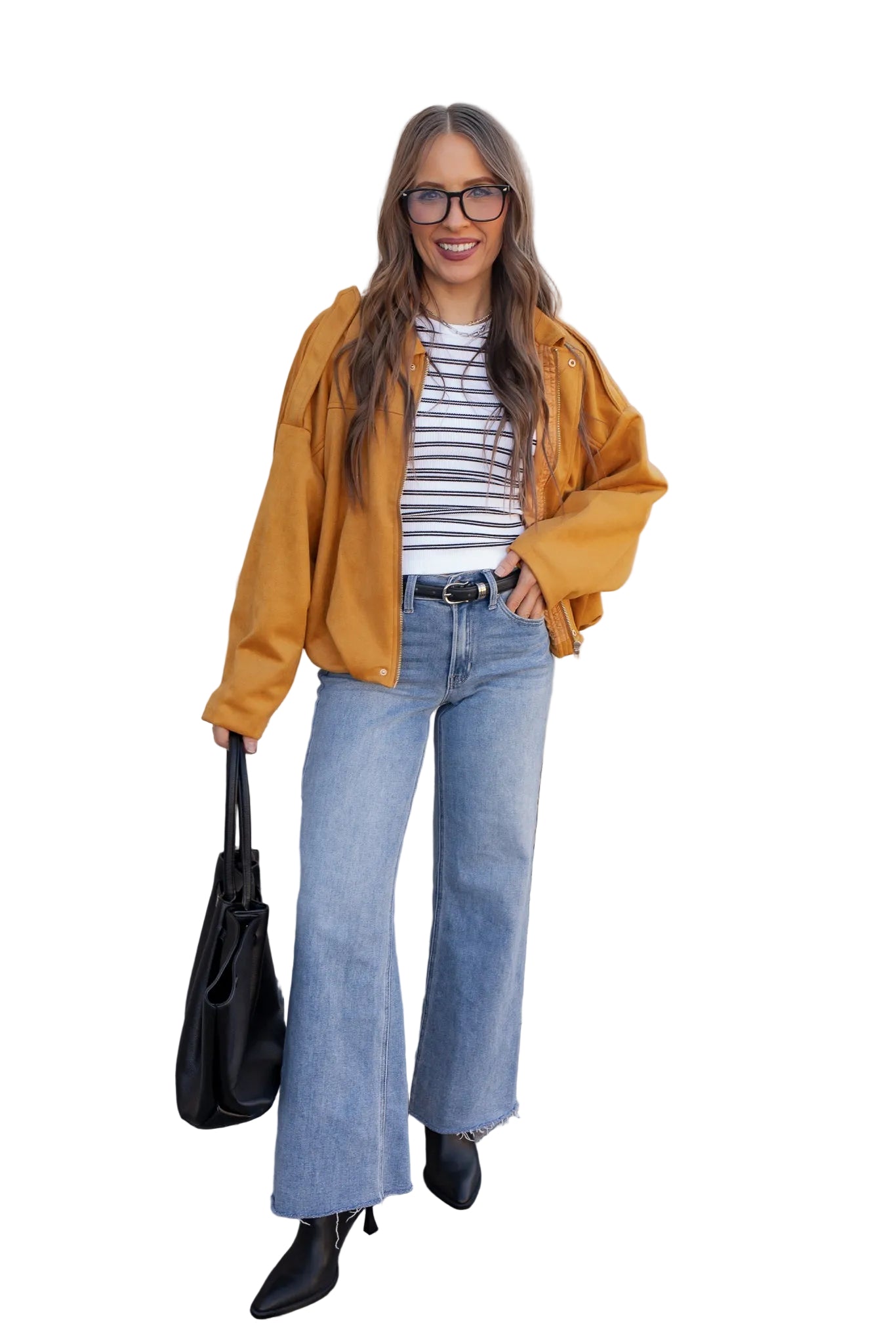 Millie | Απλό Σικ Πολυτελές Σουέντ Τζάκετ (Simply Chic Luxe Suede Jacket)