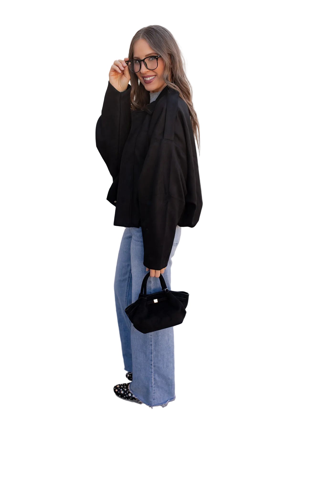 Millie | Απλό Σικ Πολυτελές Σουέντ Τζάκετ (Simply Chic Luxe Suede Jacket)