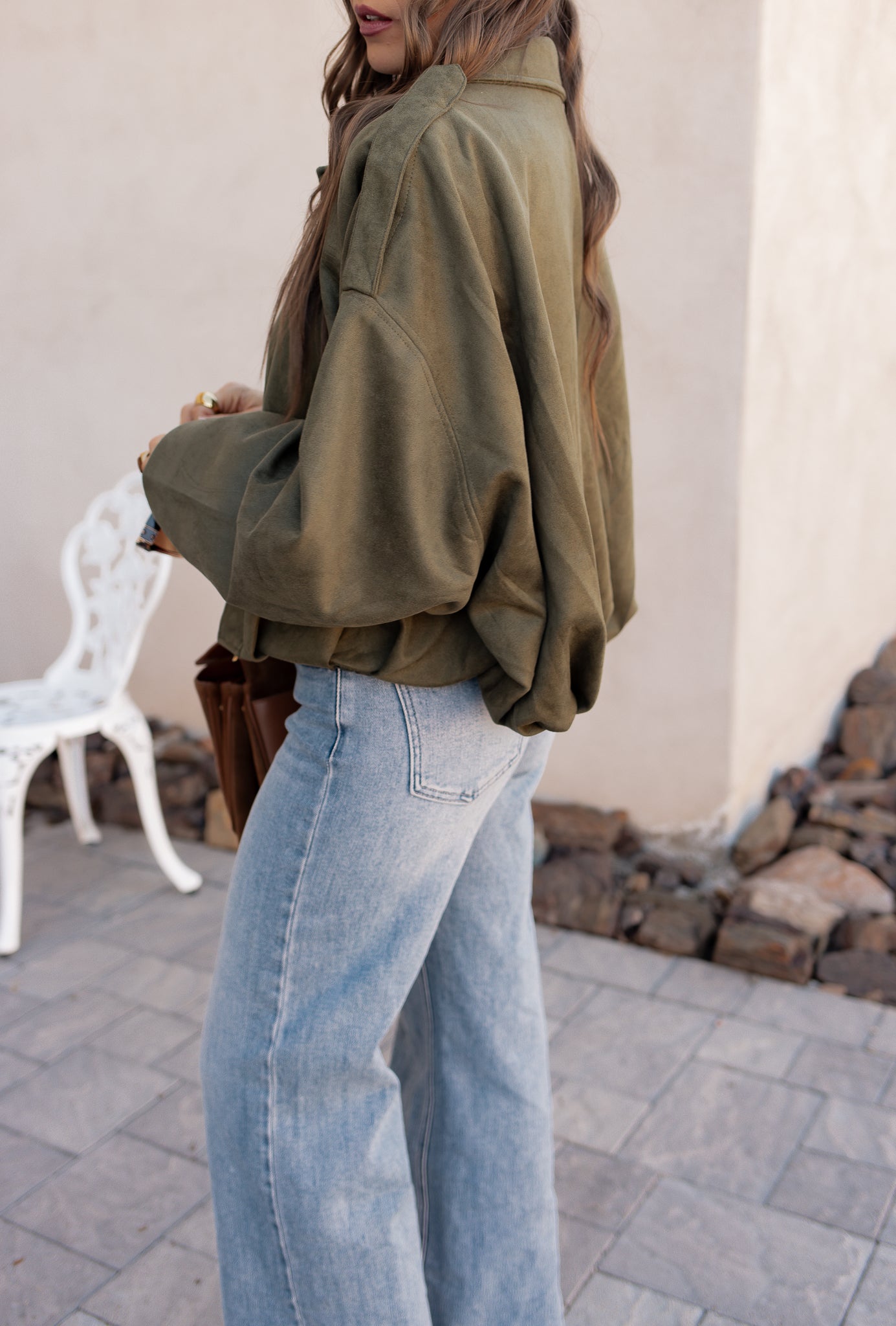 Millie | Απλό Σικ Πολυτελές Σουέντ Τζάκετ (Simply Chic Luxe Suede Jacket)