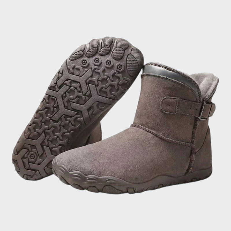 Cozely | Γυναικεία Παπούτσια Μπαρέτας με Επένδυση από Γούνα & Εργονομικό Σχέδιο (BOGO)