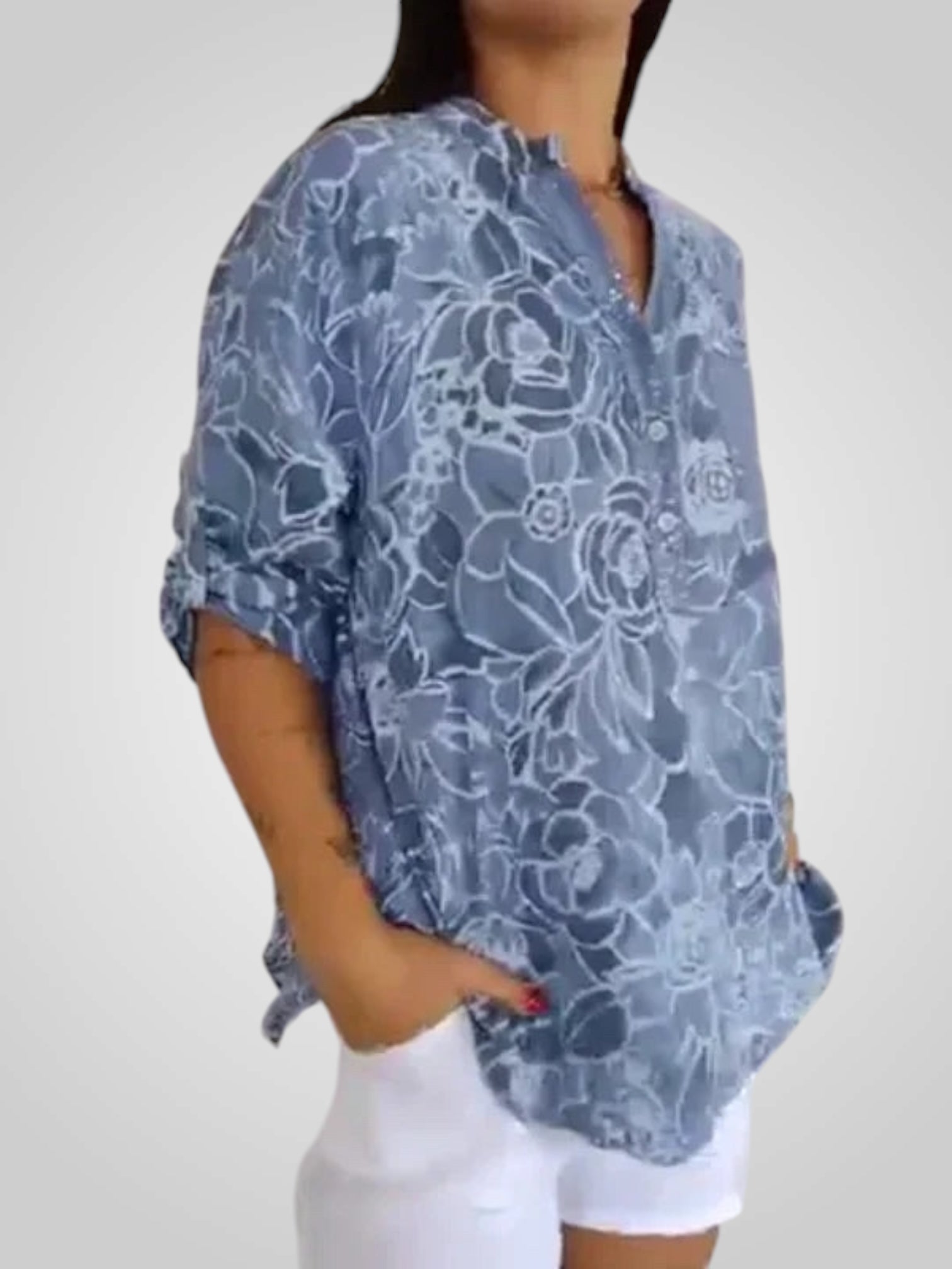 Ντάρια | Τυπωμένη Γυναικεία Μπλούζα