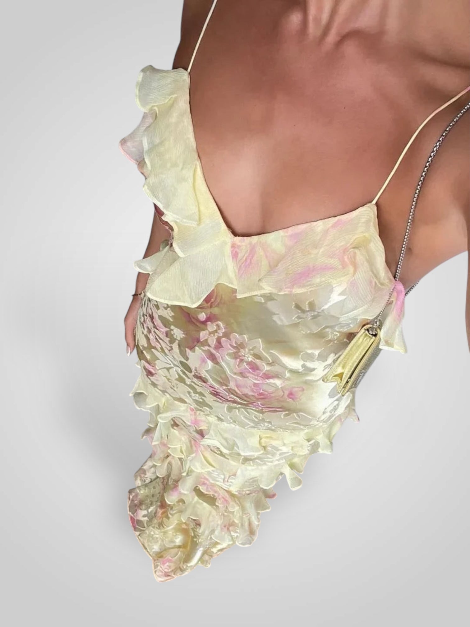 Εστέλα | Μάξι Φόρεμα με Μπολάν