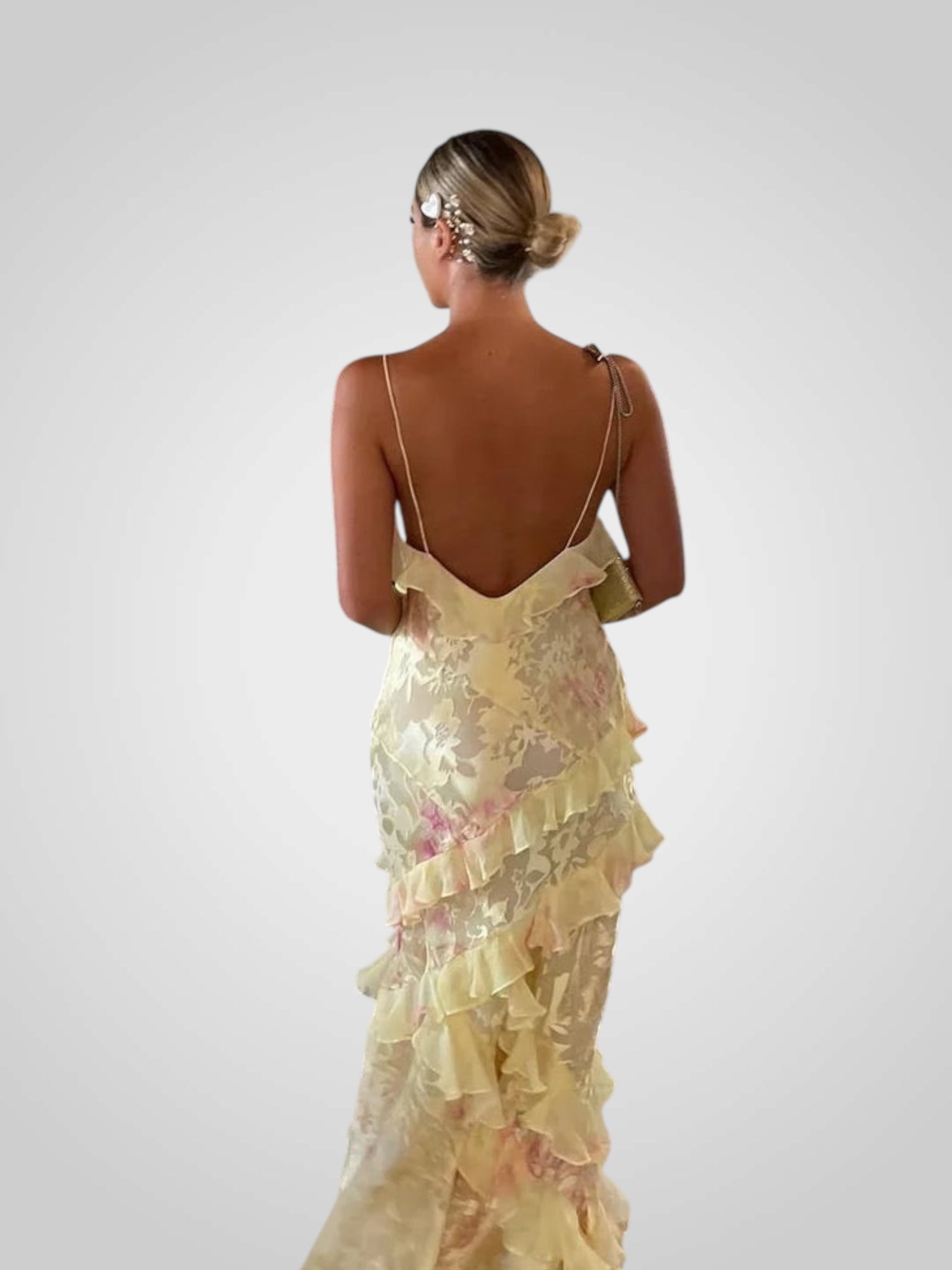 Εστέλα | Μάξι Φόρεμα με Μπολάν