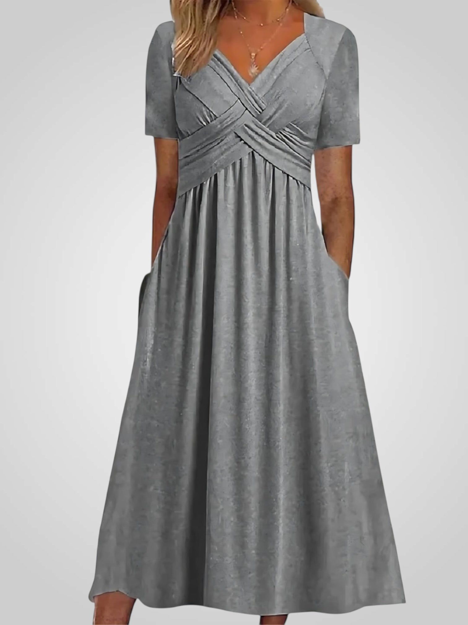 Κάρμεν | Μίντι Φόρεμα με Κάλυμμα Κοιλιάς