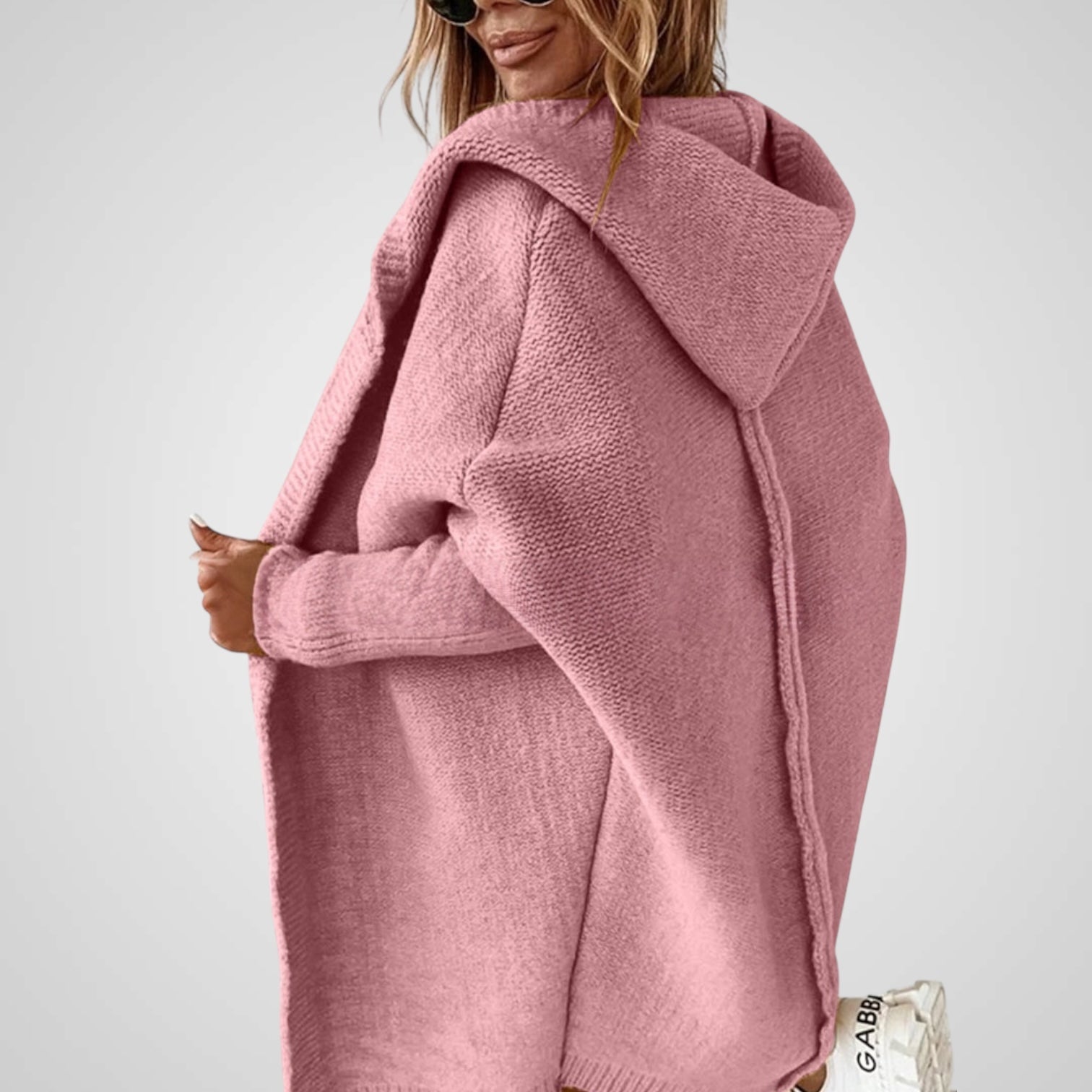 Σαβάγια | Γυναικεία Πλεκτό Με κούκουλα Παλτό