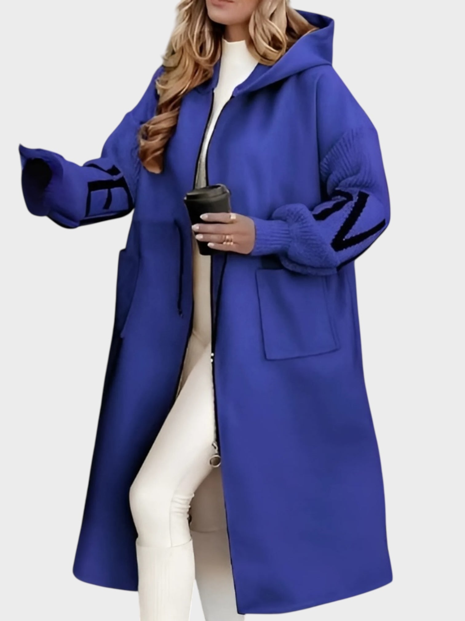 Rosana | Κομψή Ζακέτα με Κουκούλα