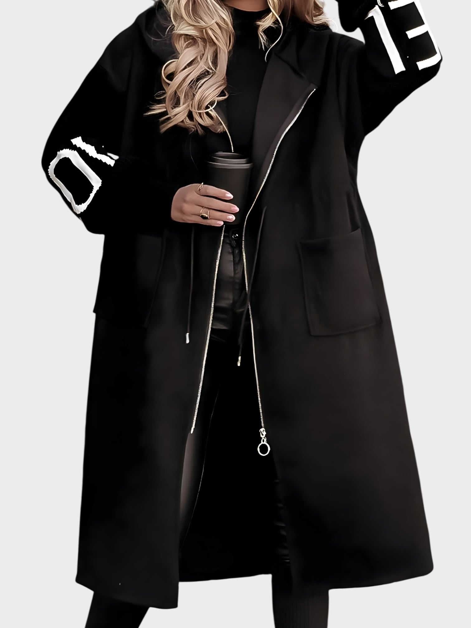 Rosana | Κομψή Ζακέτα με Κουκούλα