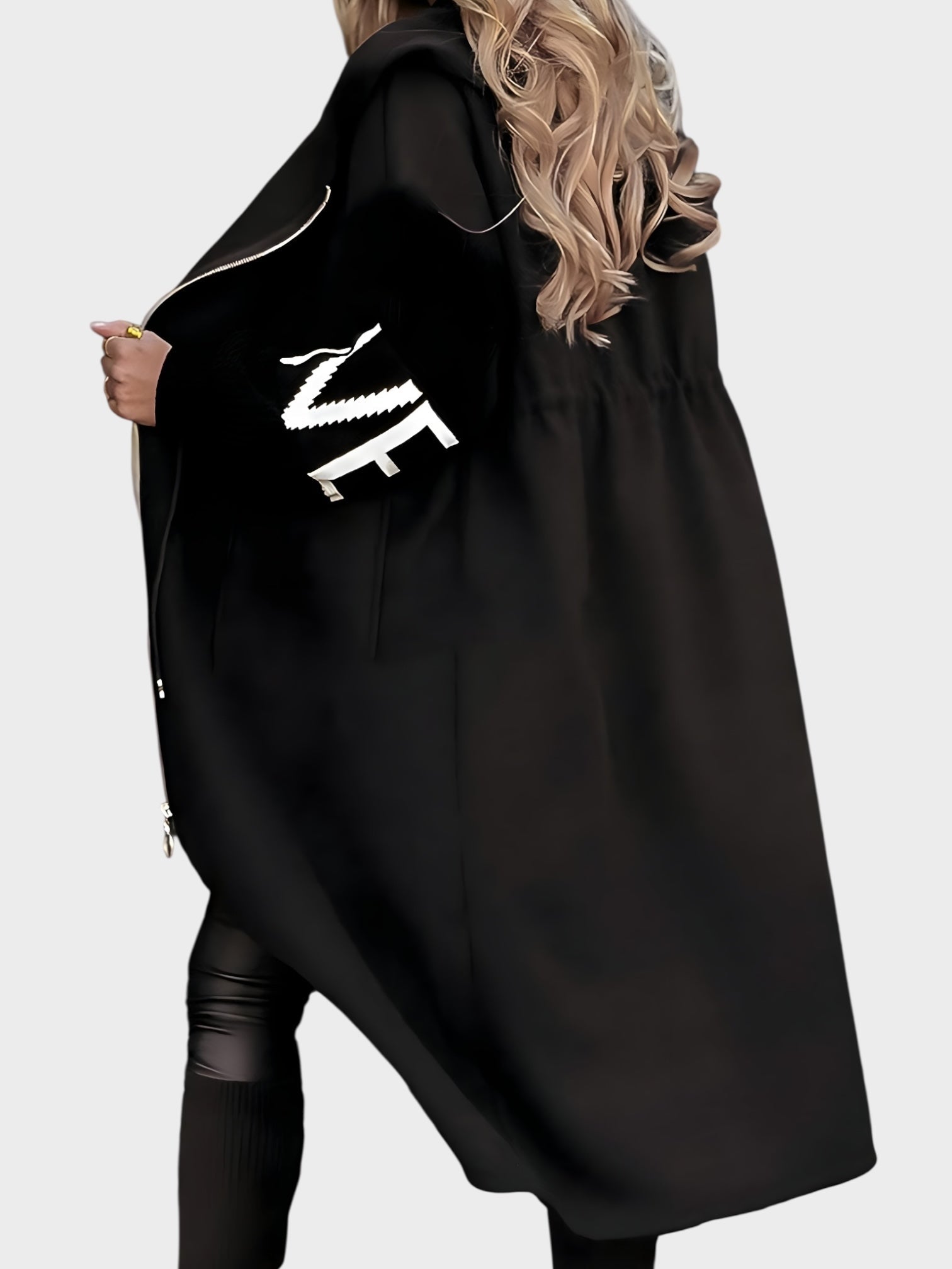 Rosana | Κομψή Ζακέτα με Κουκούλα