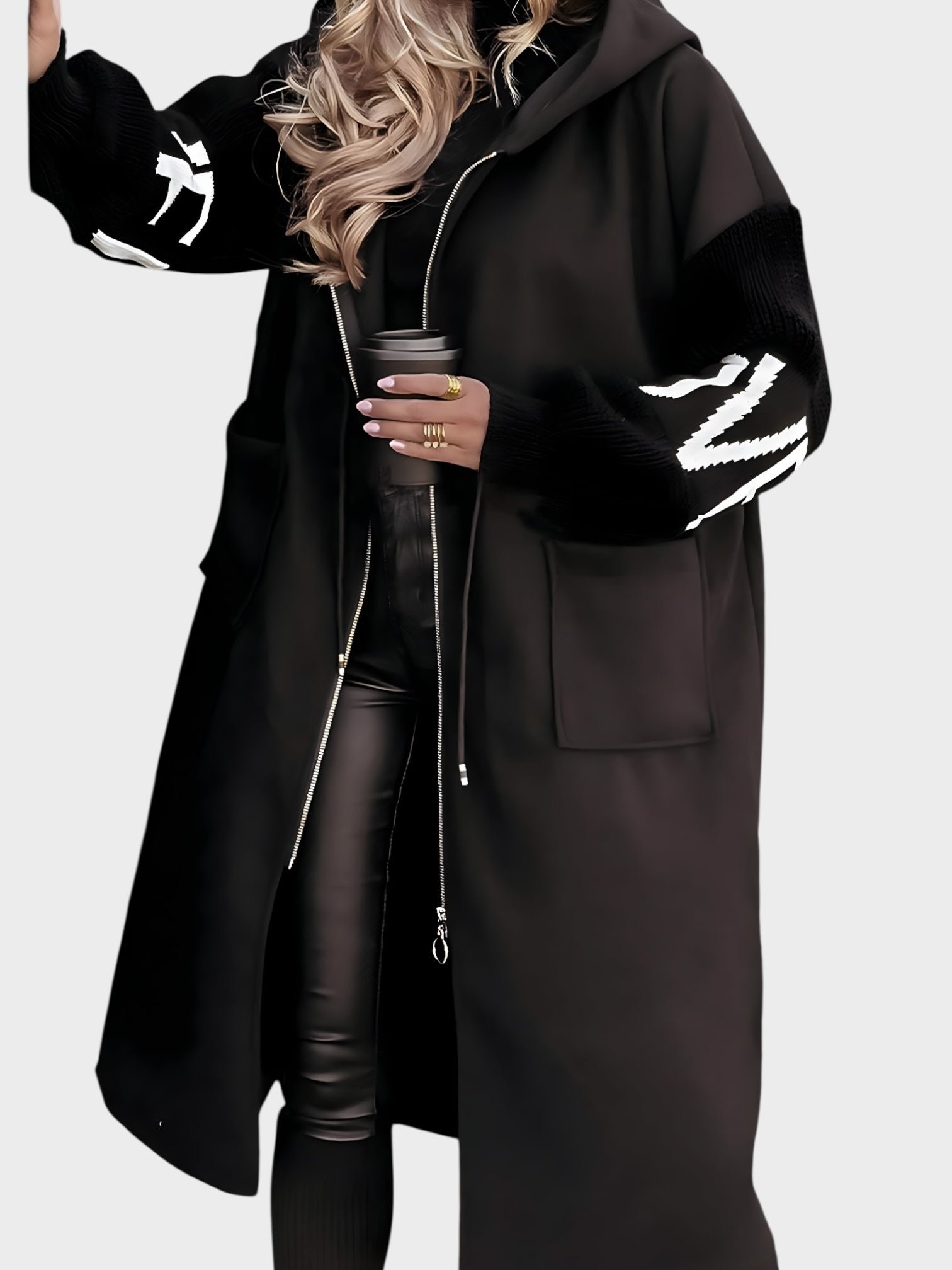 Rosana | Κομψή Ζακέτα με Κουκούλα