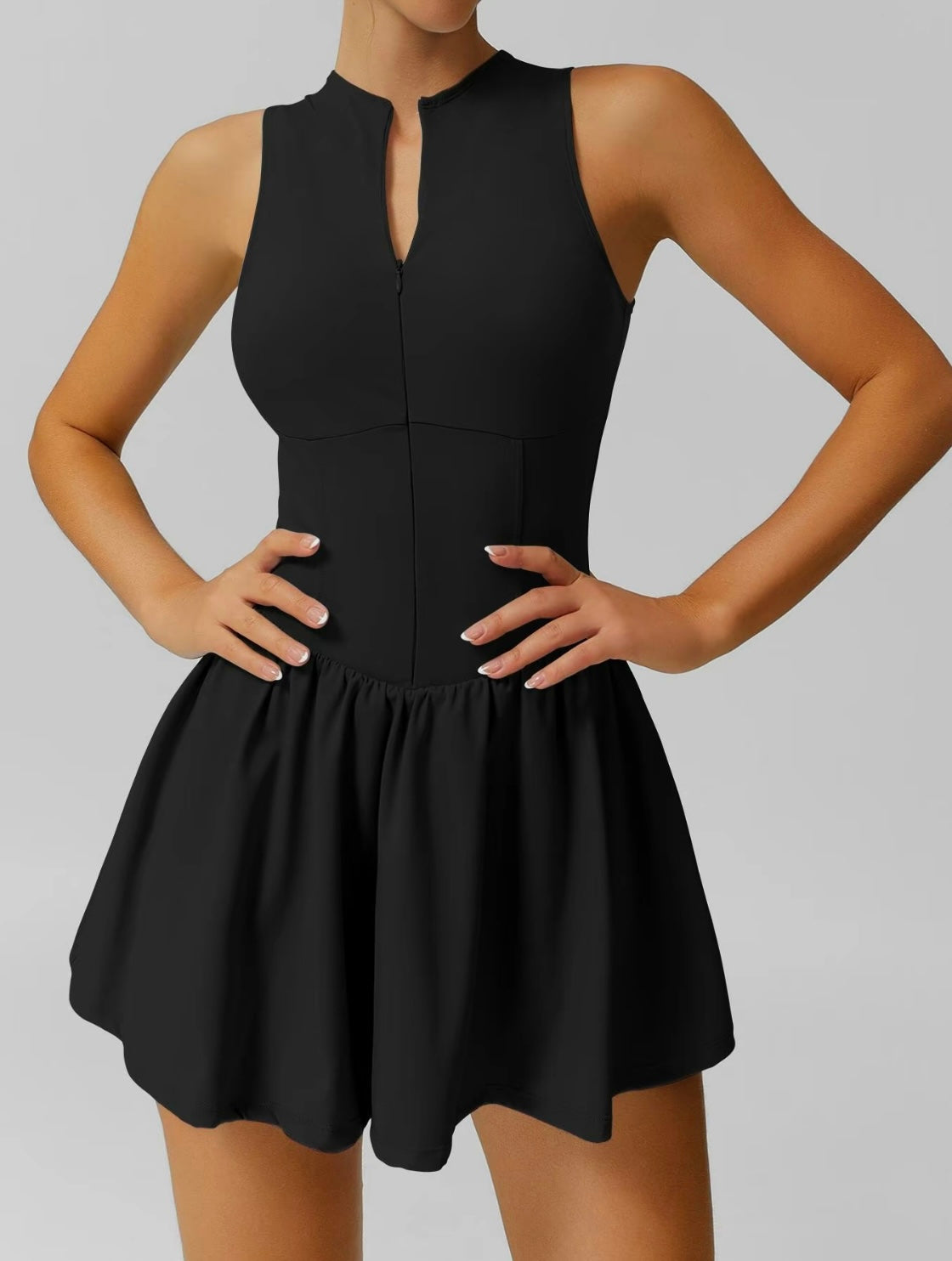 Lemilla™ Φόρεμα Τένις με Σούρα