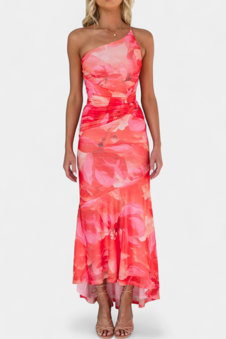 Abigail Μακρυμάνικο Φλοράλ Φόρεμα