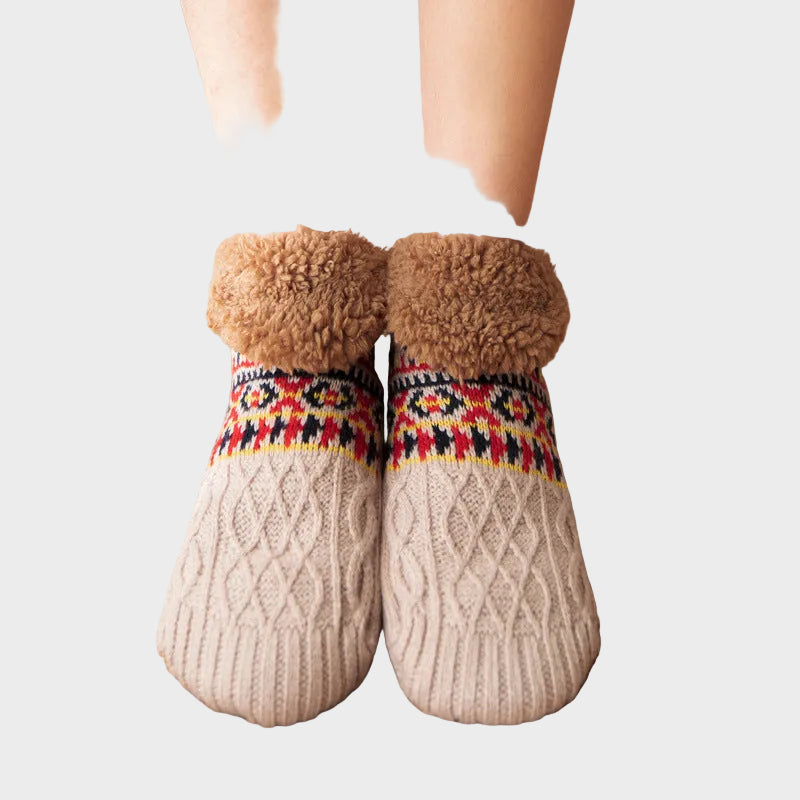 Julia | Πλεκτές Παντόφλες Cabin