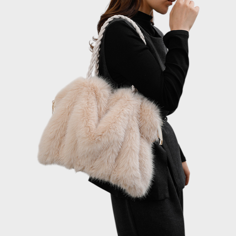 Charlotte | Πολυλειτουργική Τσάντα Ώμου από Βελούδο